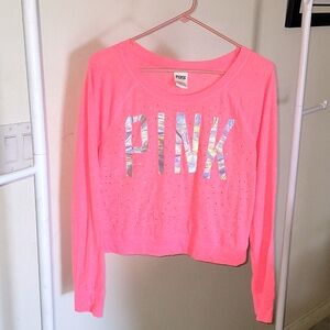 Pink Victoria's Secret Large Long sleeve top